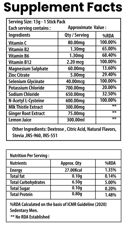 After Party – Citrus Fusion (18 Sachets) + Free Shipping & Shaker